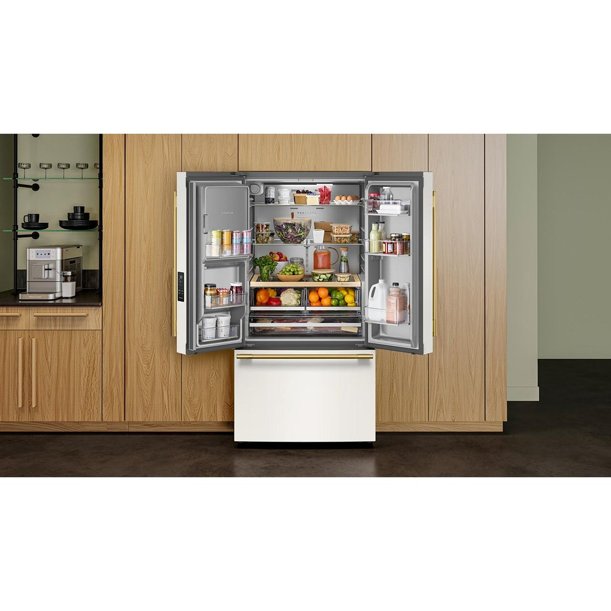 KitchenAid 36-inch, 30 cu. ft. French 3-Door Refrigerator with Water and Ice Dispensing System KRFF436SPL IMAGE 12
