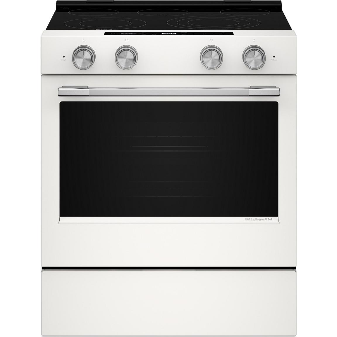 KitchenAid 30-inch Slide-in Electric Range with Convection Cooking Modes YKSES530SPL IMAGE 1