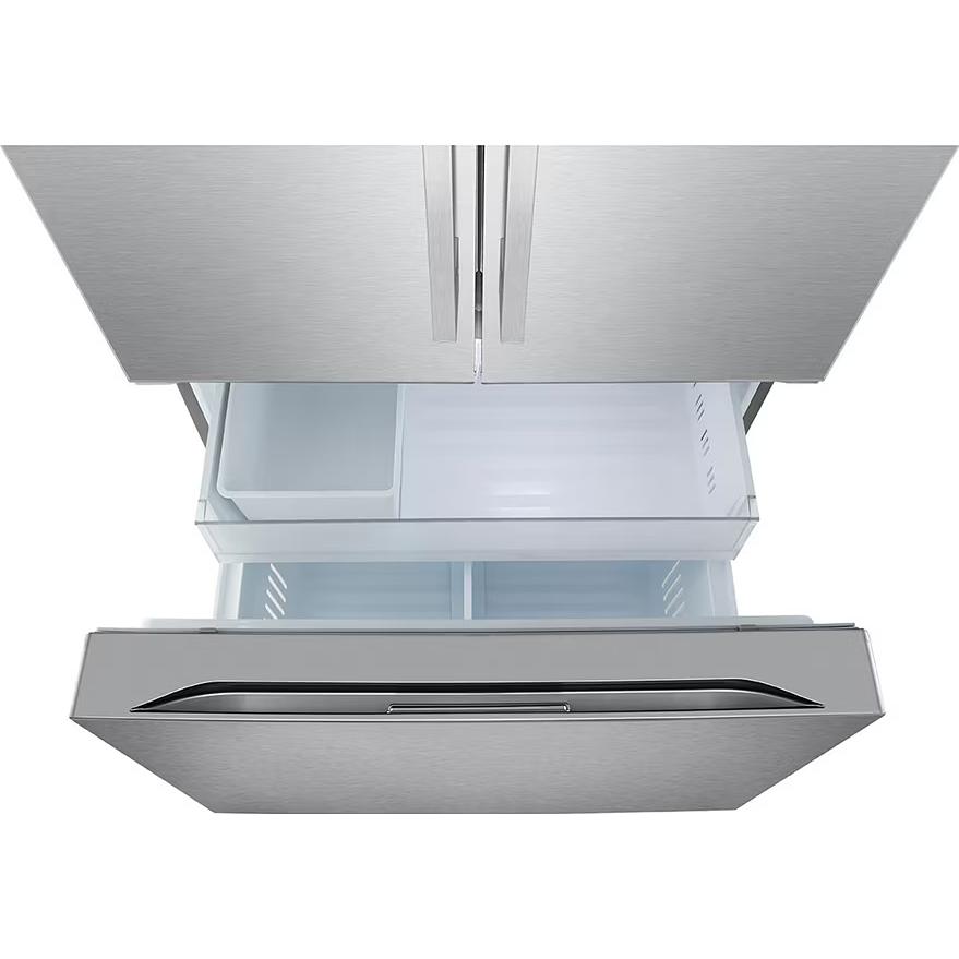 LG 36-inch, 26.5 cu. ft. Counter-Depth French 3-Door Refrigerator LF27NCH10S IMAGE 7