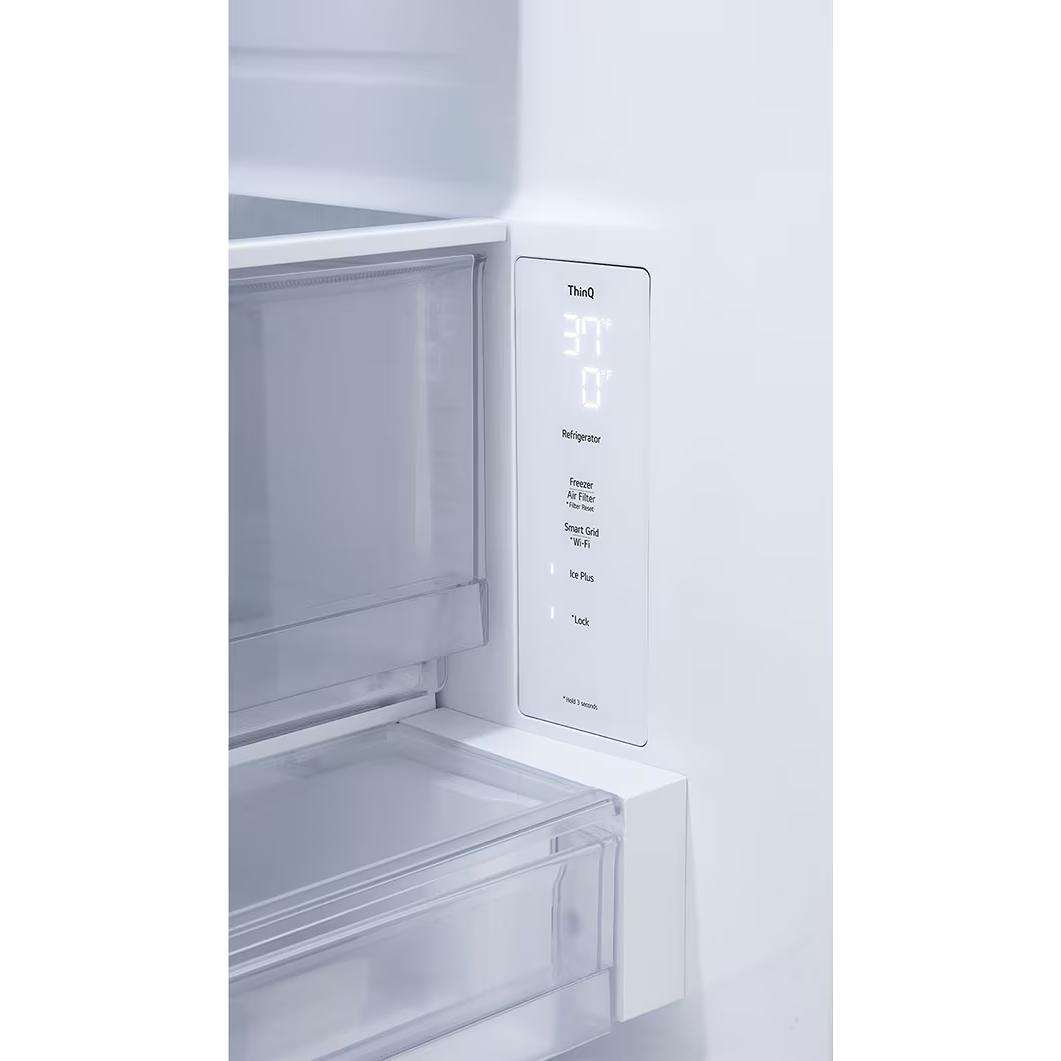LG 36-inch, 26.5 cu. ft. Counter-Depth French 3-Door Refrigerator LF27NCH10S IMAGE 9