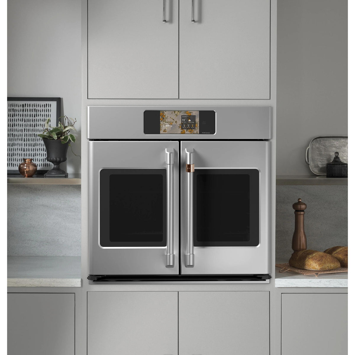 Café 30-inch, 5.0 cu. ft. Built-in Single Wall Oven with True European Convection CTS90FP2ZS1 IMAGE 4