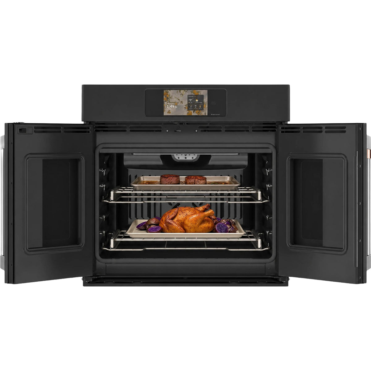 Café 30-inch, 5.0 cu. ft. Built-in Single Wall Oven with True European Convection CTS90FP3ZD1 IMAGE 3
