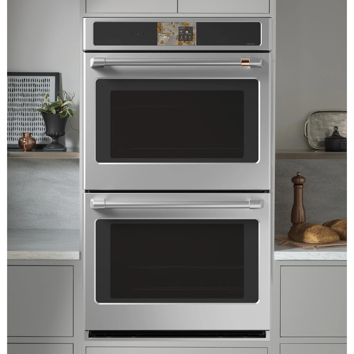 Café 30-inch, 10.0 cu. ft. Built-in Double Wall Oven with True European Convection CTD90DP2ZS1 IMAGE 4