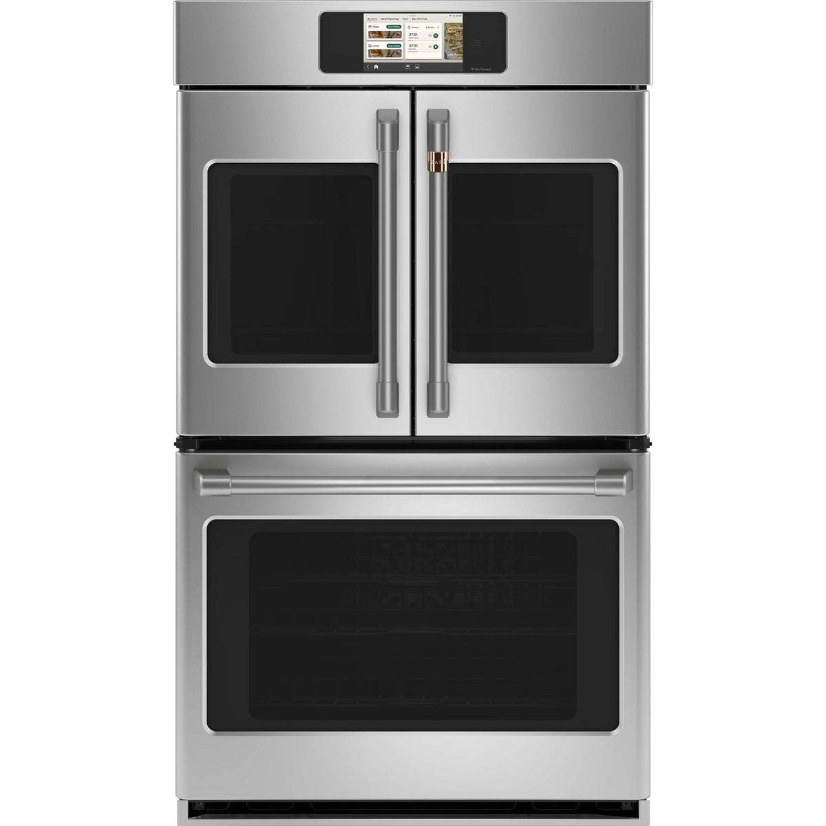 Café 30-inch, 10.0 cu. ft. Built-in Double Wall Oven with True European Convection CTD90FP2ZS1 IMAGE 1