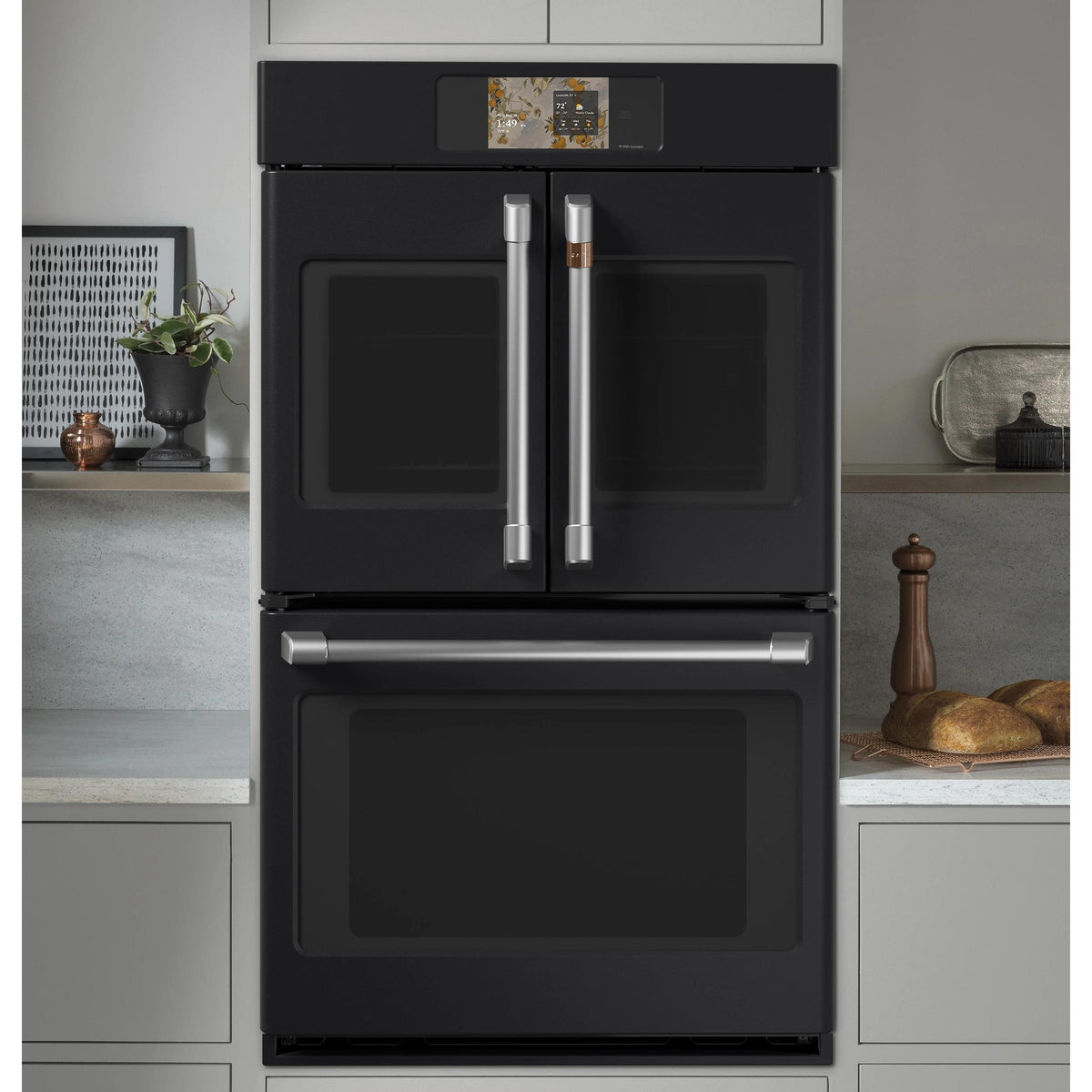 Café 30-inch, 10.0 cu. ft. Built-in Double Wall Oven with True European Convection CTD90FP3ZD1 IMAGE 4