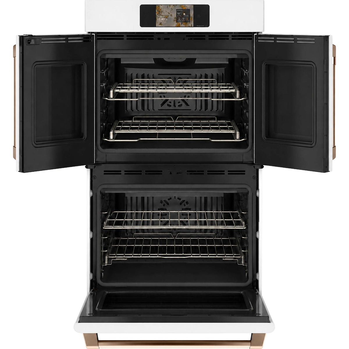 Café 30-inch, 10.0 cu. ft. Built-in Double Wall Oven with True European Convection CTD90FP4ZW2 IMAGE 2