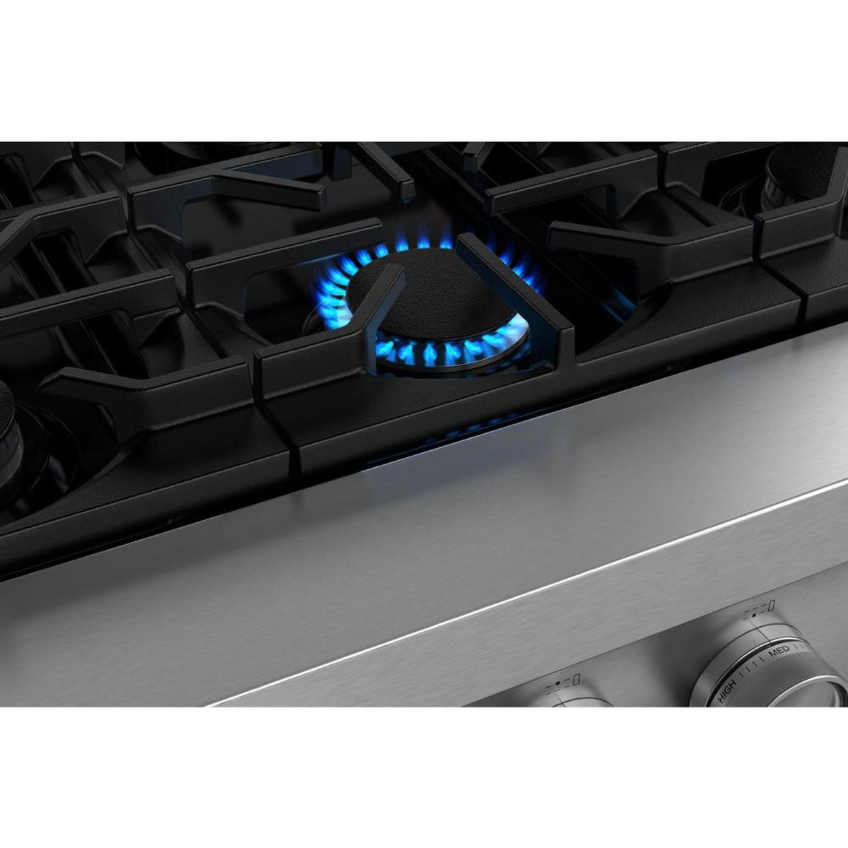 KitchenAid 48-inch Gas Rangetop with Electric Griddle KCGK948TSS IMAGE 5