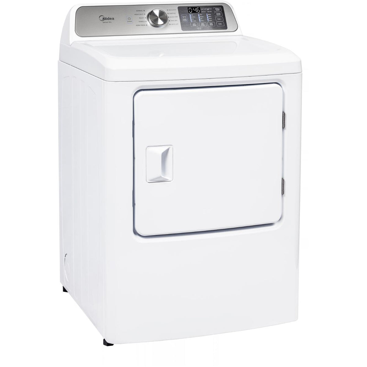 Midea 4.7 cu. ft. Electric Dryer with Sensor Dry MLTE47A4BWW IMAGE 2