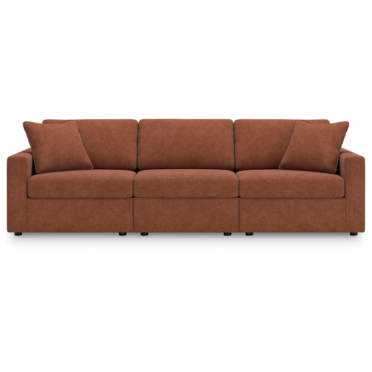 Signature Design by Ashley® Modmax 92102U4 3 pc Sectional and Ottoman - Spice IMAGE 5