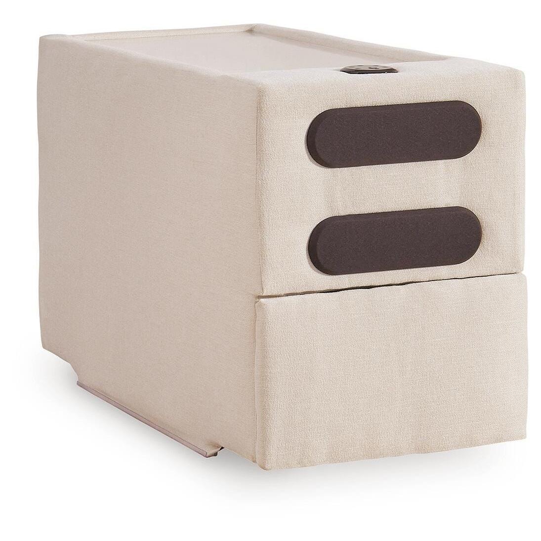 Signature Design by Ashley® Modmax 92103U11 4 pc Sectional and Ottoman - Oyster IMAGE 3