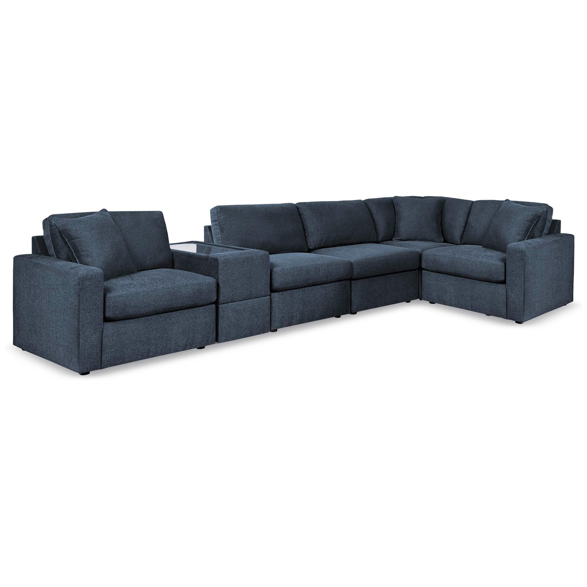 Signature Design by Ashley® Modmax 92121U16 6 pc Sectional and Ottoman - Ink IMAGE 5