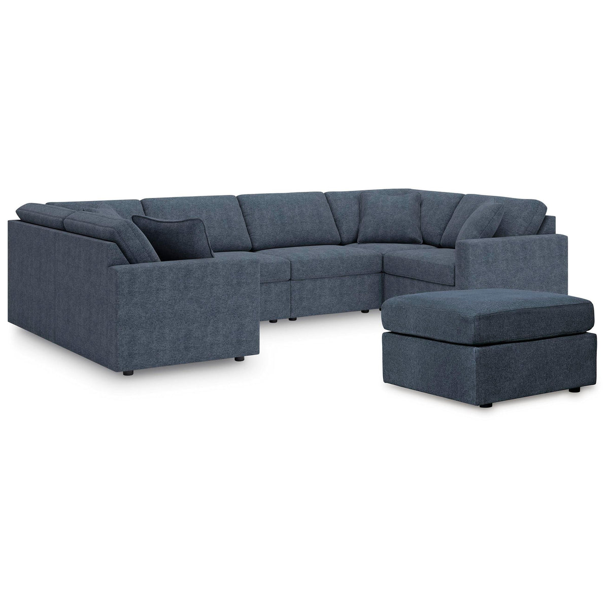 Signature Design by Ashley® Modmax 92121U18 6 pc Sectional and Ottoman - Ink IMAGE 1