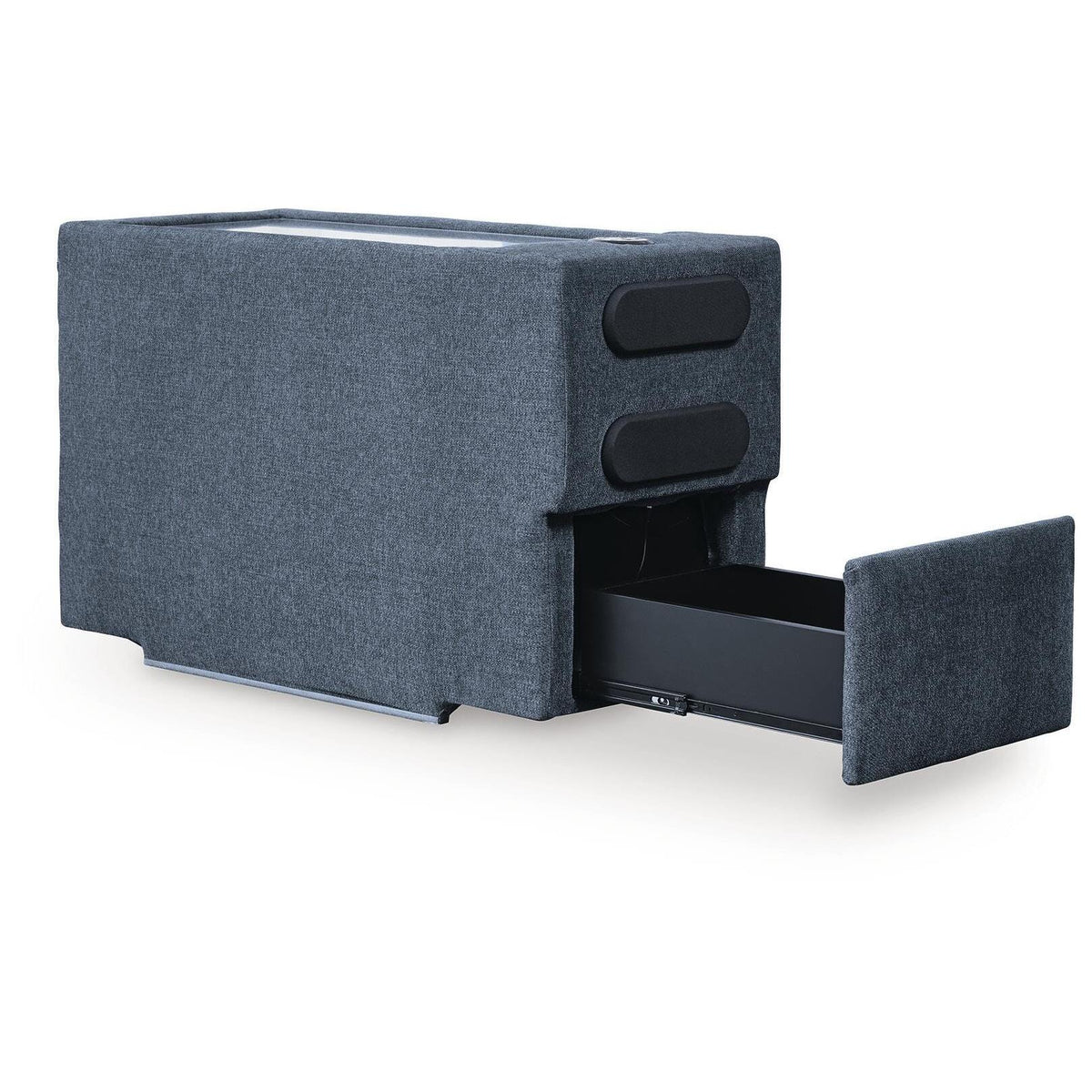 Signature Design by Ashley® Modmax 92121U26 3 pc Sectional and 2 Ottomans - Ink IMAGE 3