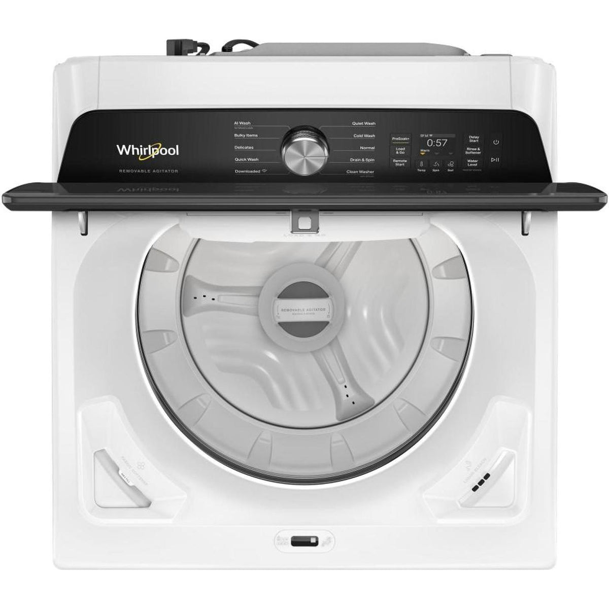 Whirlpool 6.1 cu. ft. Top Loading Washer with Removable Agitator WTW8507TW IMAGE 4