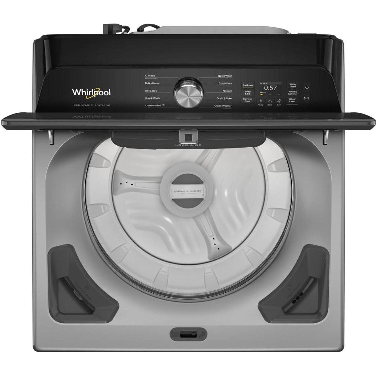 Whirlpool 6.1 cu. ft. Top Loading Washer with Removable Agitator WTW8507TR IMAGE 3