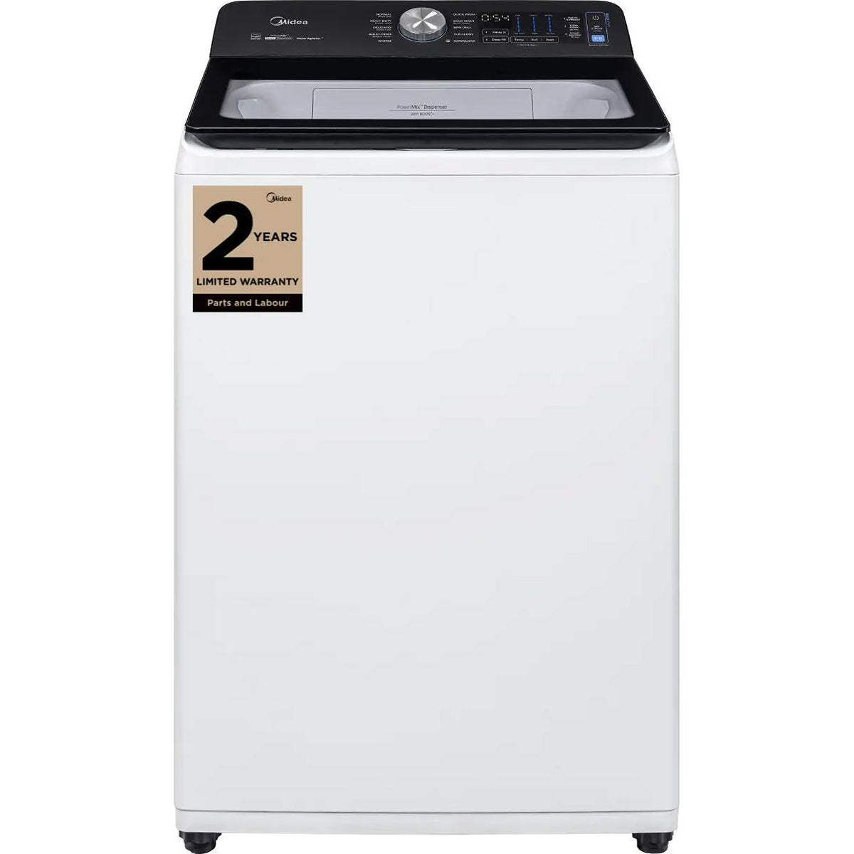 Midea 5.1 cu. ft. Top Loading Washer with PowerMix™ Spray MLTW51A5CWW IMAGE 1