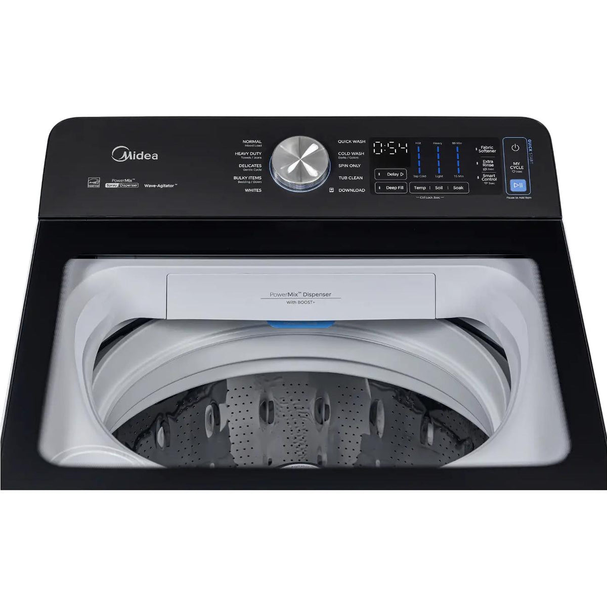 Midea 5.1 cu. ft. Top Loading Washer with PowerMix™ Spray MLTW51A5CWW IMAGE 3