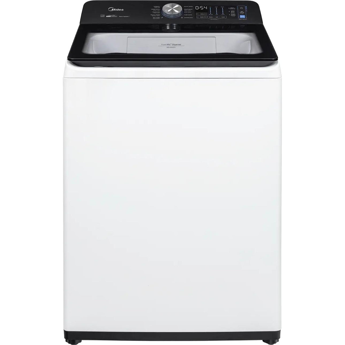 Midea 6.1 cu. ft. Top Loading Washer with PowerMix™ Spray MLTW61A5CWW IMAGE 1