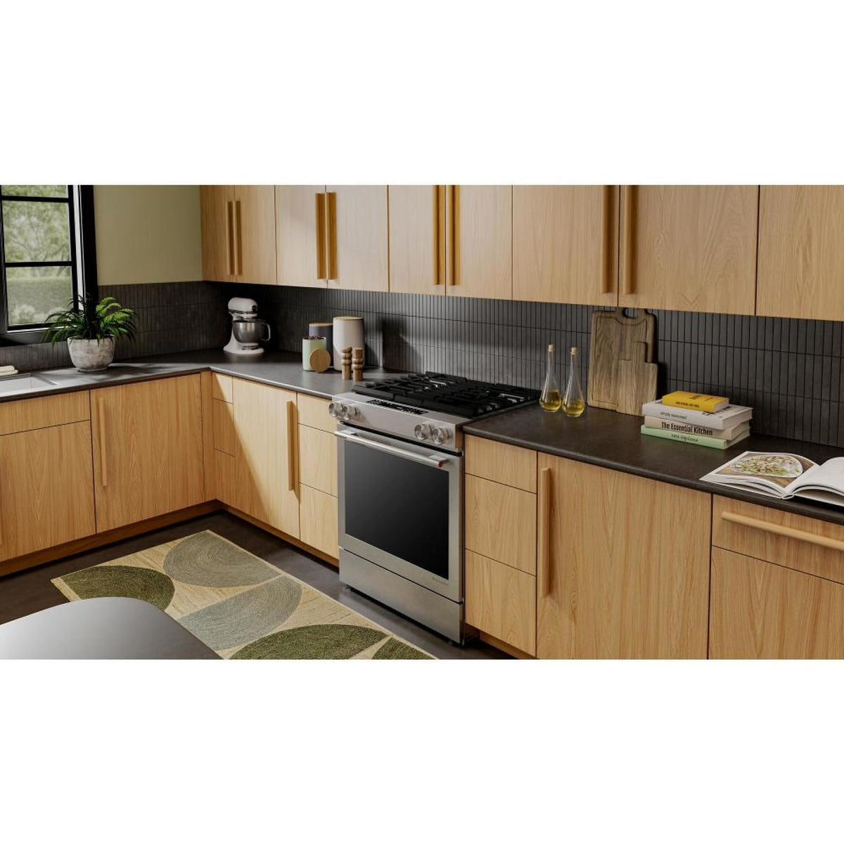 KitchenAid 30-inch Dual-Fuel Range with Downdraft Ventilation KSDV730TPS IMAGE 9