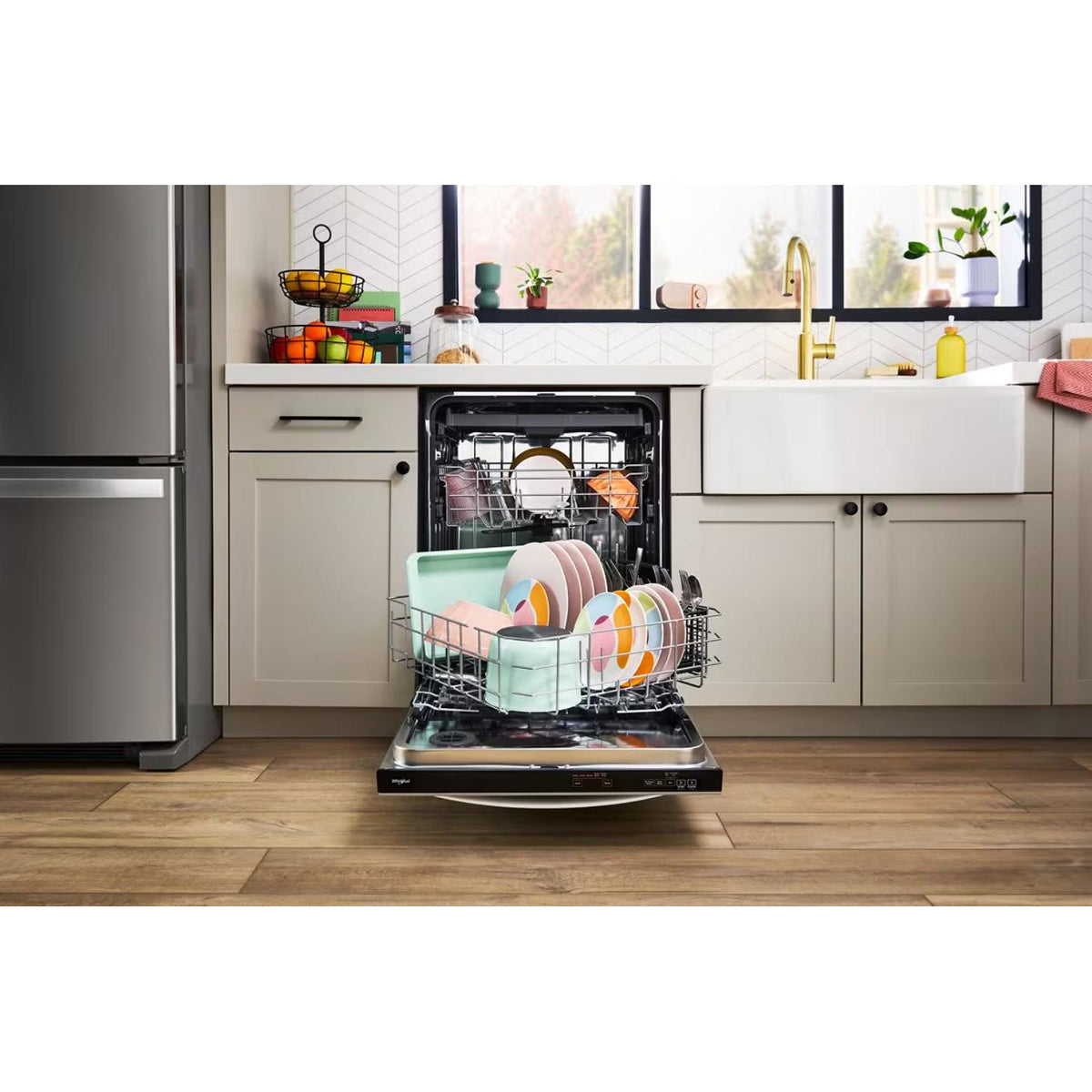Whirlpool Spin&Load Spinning Lower Dishwasher Rack for 24-inch Dishwashers W11758840 IMAGE 2
