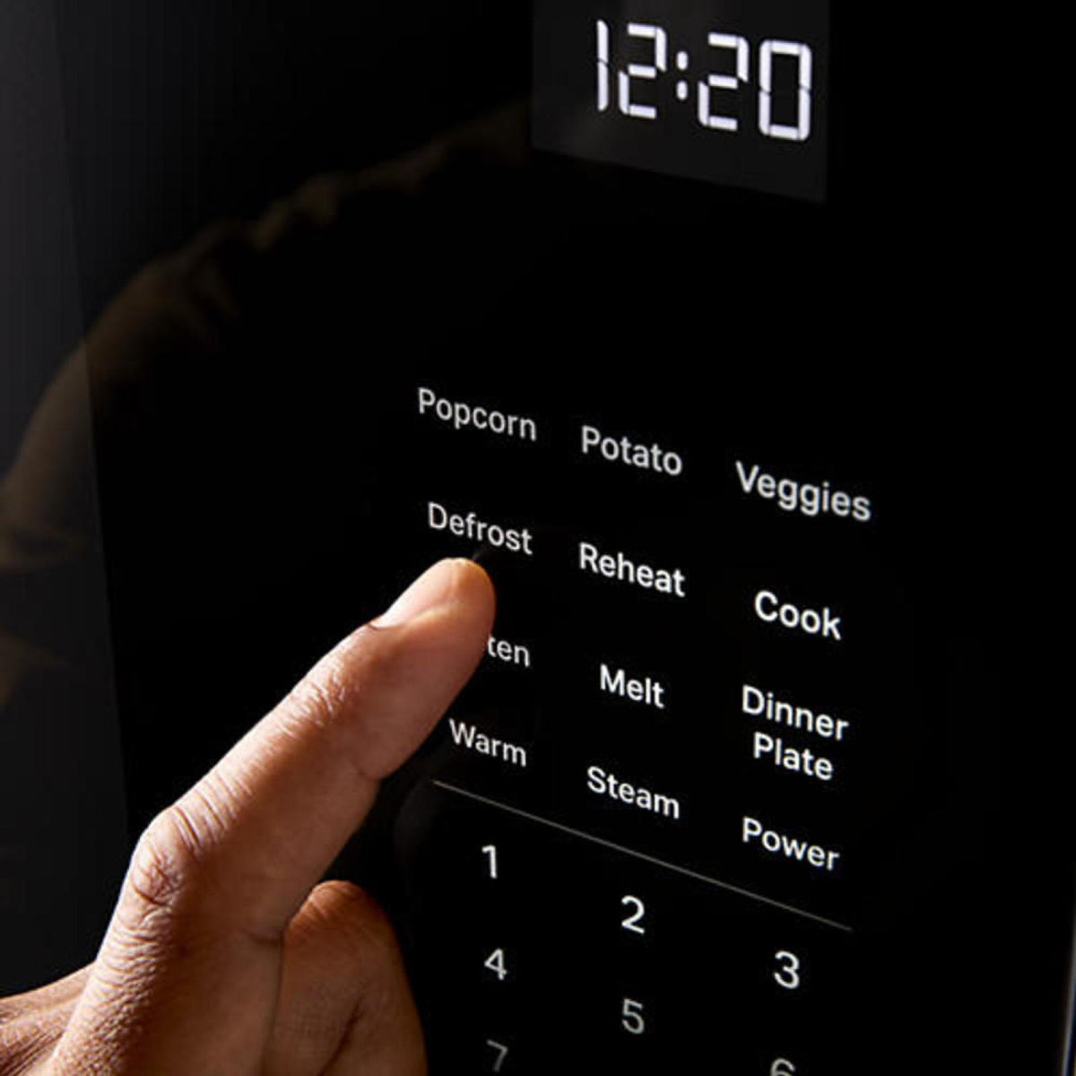 Whirlpool 30-inch, 2.1 cu. ft. Over-The-Range Microwave Oven with Sensor Cooking Technology YWMMS5630TZ IMAGE 9