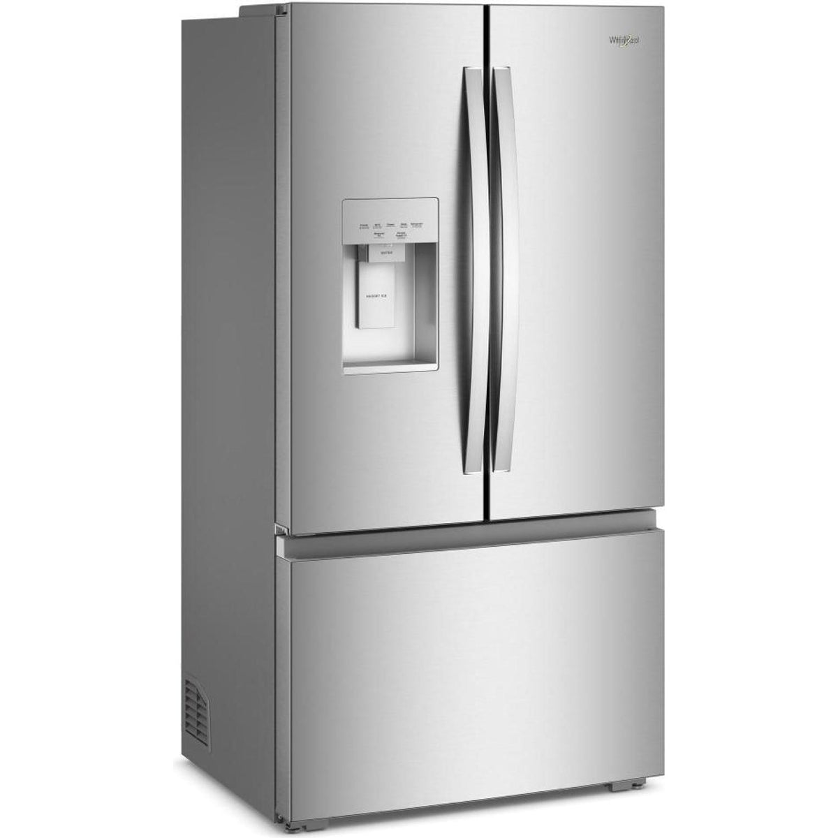 Whirlpool 36-inch, 23.4 cu. ft. Counter-Depth Freestanding French 3-Door Refrigerator with Nugget Ice WRFC7436TZ IMAGE 4