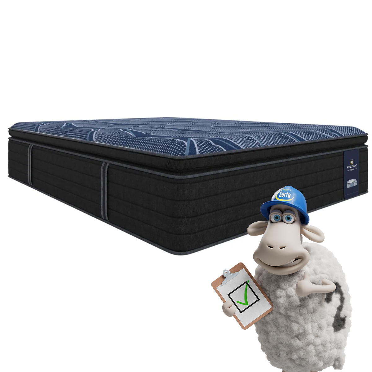 Serta Odyssey Plush Super Pillow Top Mattress (King)