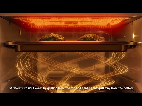 Panasonic 1.0 cu. ft. Countertop Steam Combi Microwave Oven NN-DS59NB EXTERNAL_VIDEO 2