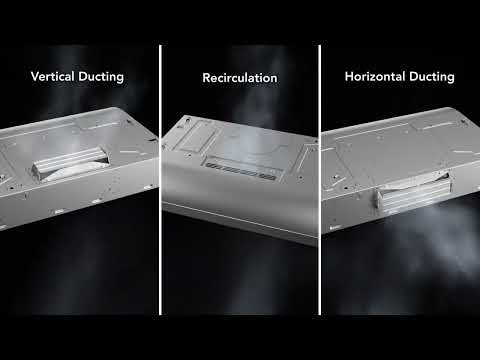 Broan 36-inch Series MTR1 Mantra Under-Cabinet Range Hood MTR1363SS EXTERNAL_VIDEO 2