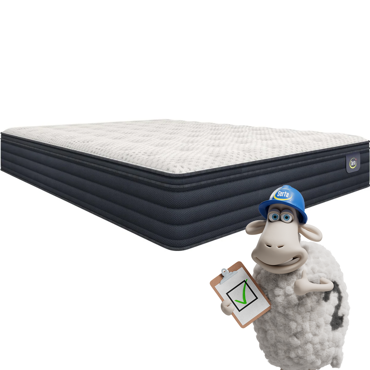 Serta Rebound Plush Pillow Top Mattress (Full)