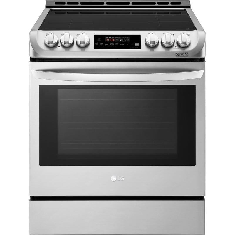 LG 30-inch Slide-In Induction Range with ProBake Convection™ LSE4616ST IMAGE 1