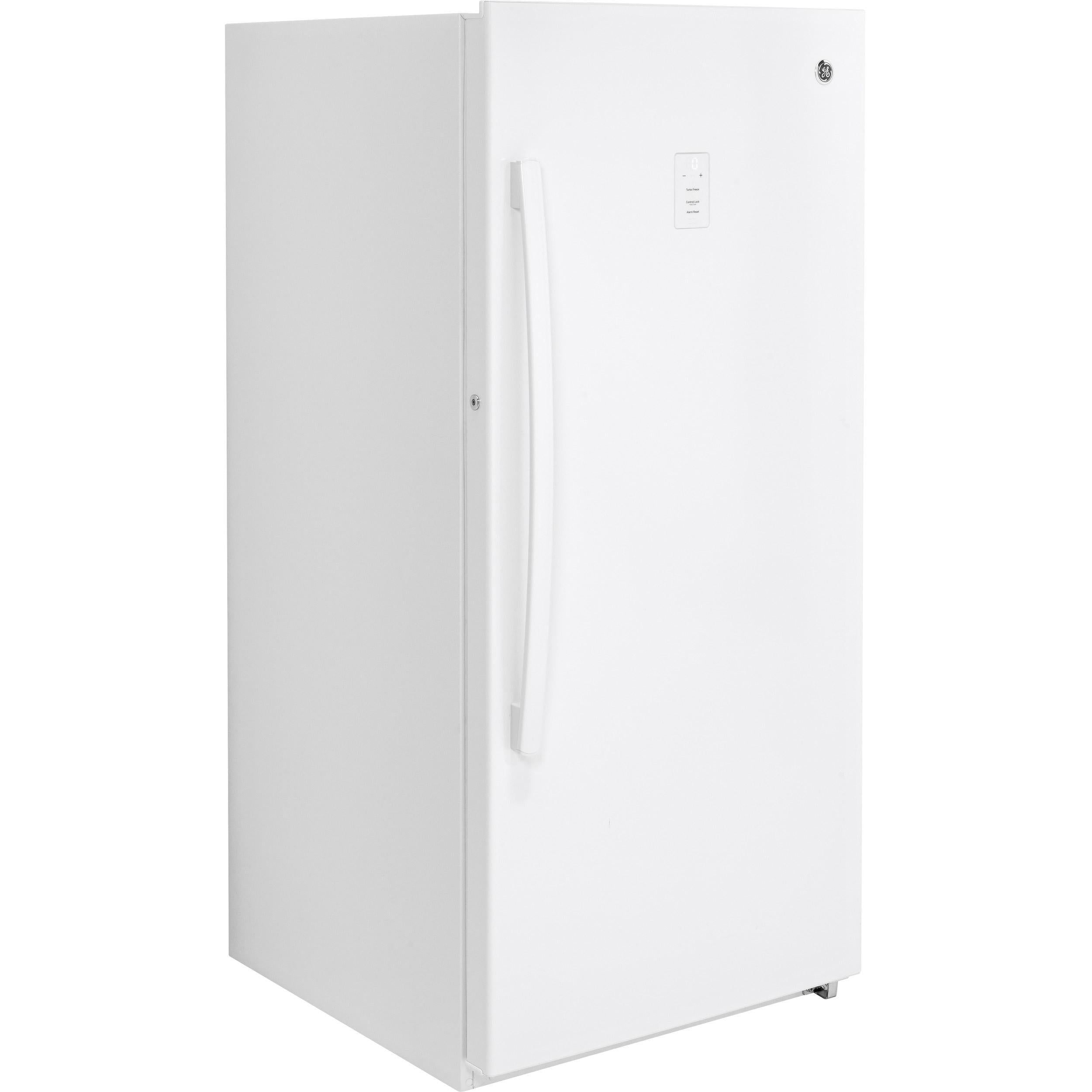 GE 14.1 cu.ft. Upright Freezer with Turbo Freeze FUF14SMRWW IMAGE 4