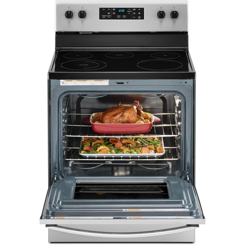 Whirlpool 30-inch Freestanding Electric Range with Frozen Bake™ Technology YWFE505W0JZ IMAGE 3