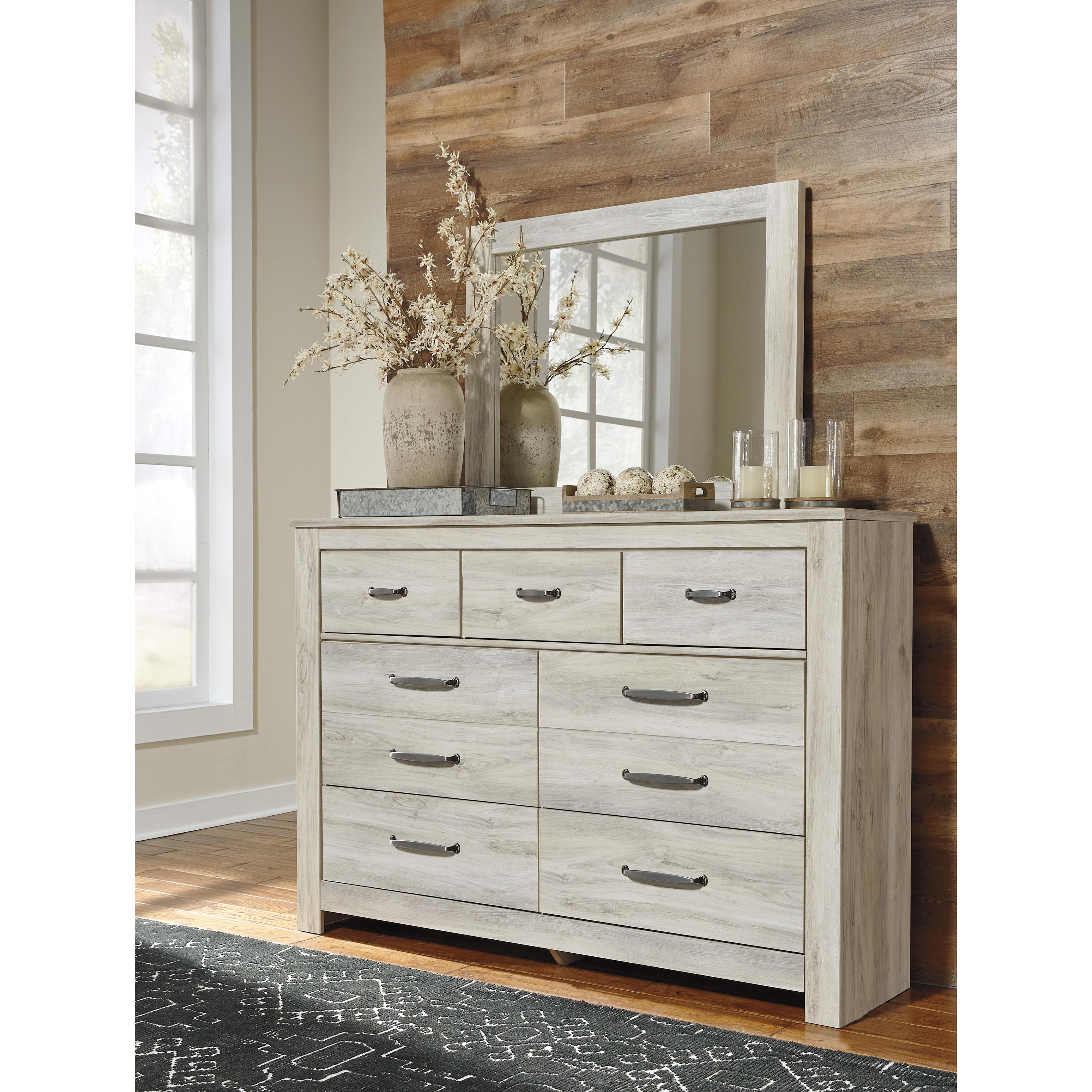 Signature Design by Ashley Bellaby 7-Drawer Dresser with Mirror B331-31/B331-36 IMAGE 2