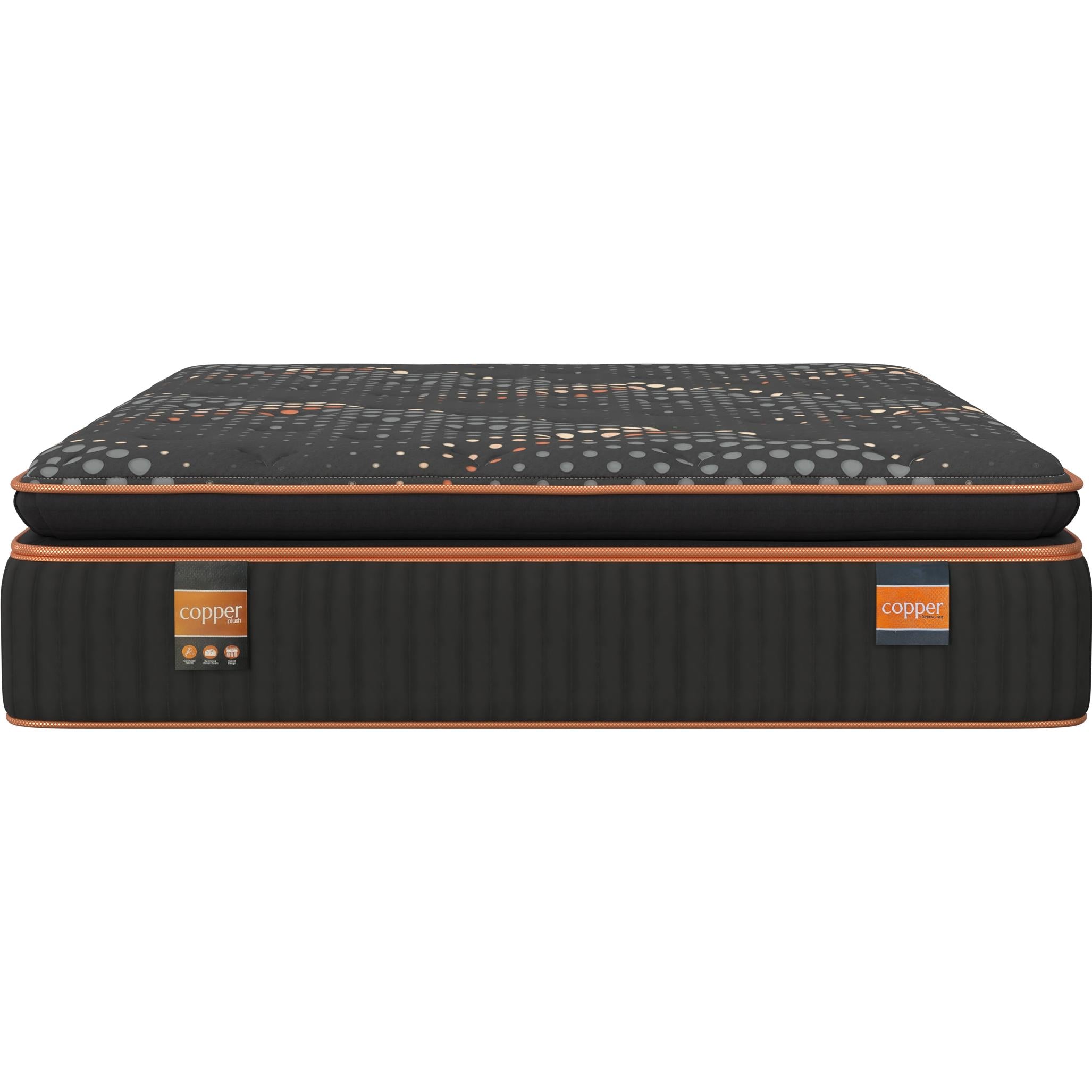  Spring Air Copper Quilted Plush Mattress (King) IMAGE 2