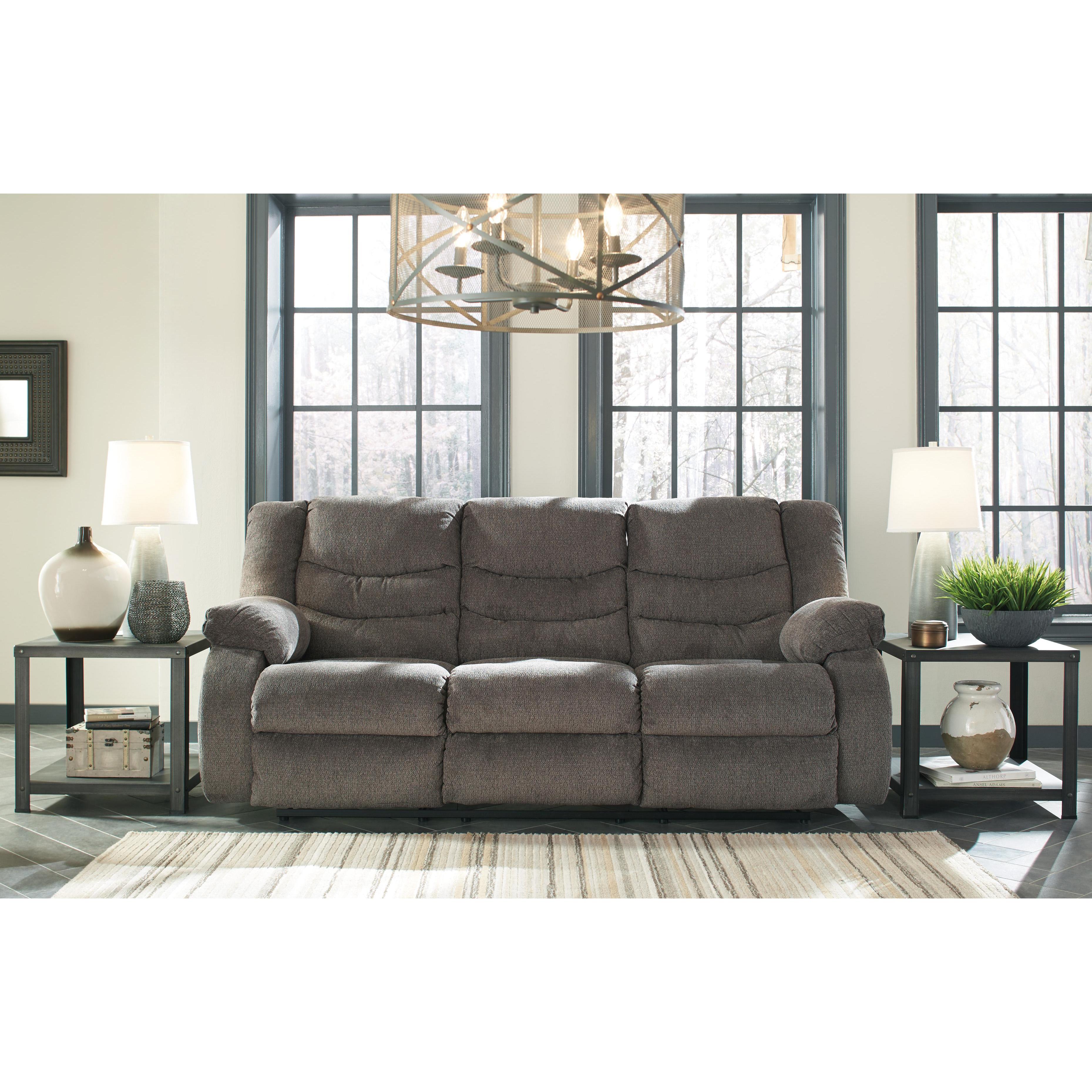  Signature Design by Ashley Tulen 98606U4 3 pc Reclining Living Room Set IMAGE 3