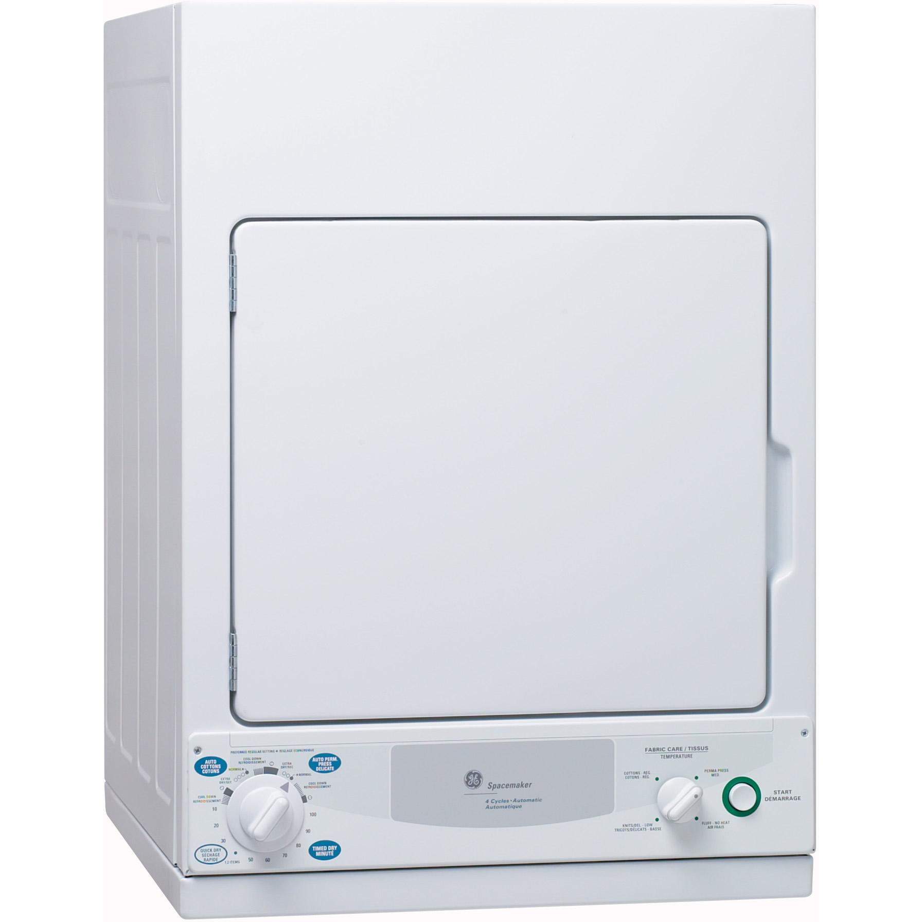  GE 3.6 cu. ft. Electric Dryer PCKS443EBWW IMAGE 1
