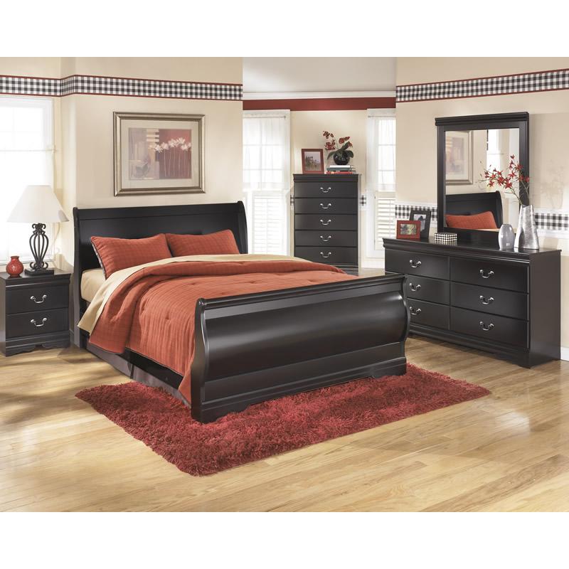  Signature Design by Ashley Huey Vineyard B128-77 Queen Sleigh Headboard IMAGE 3