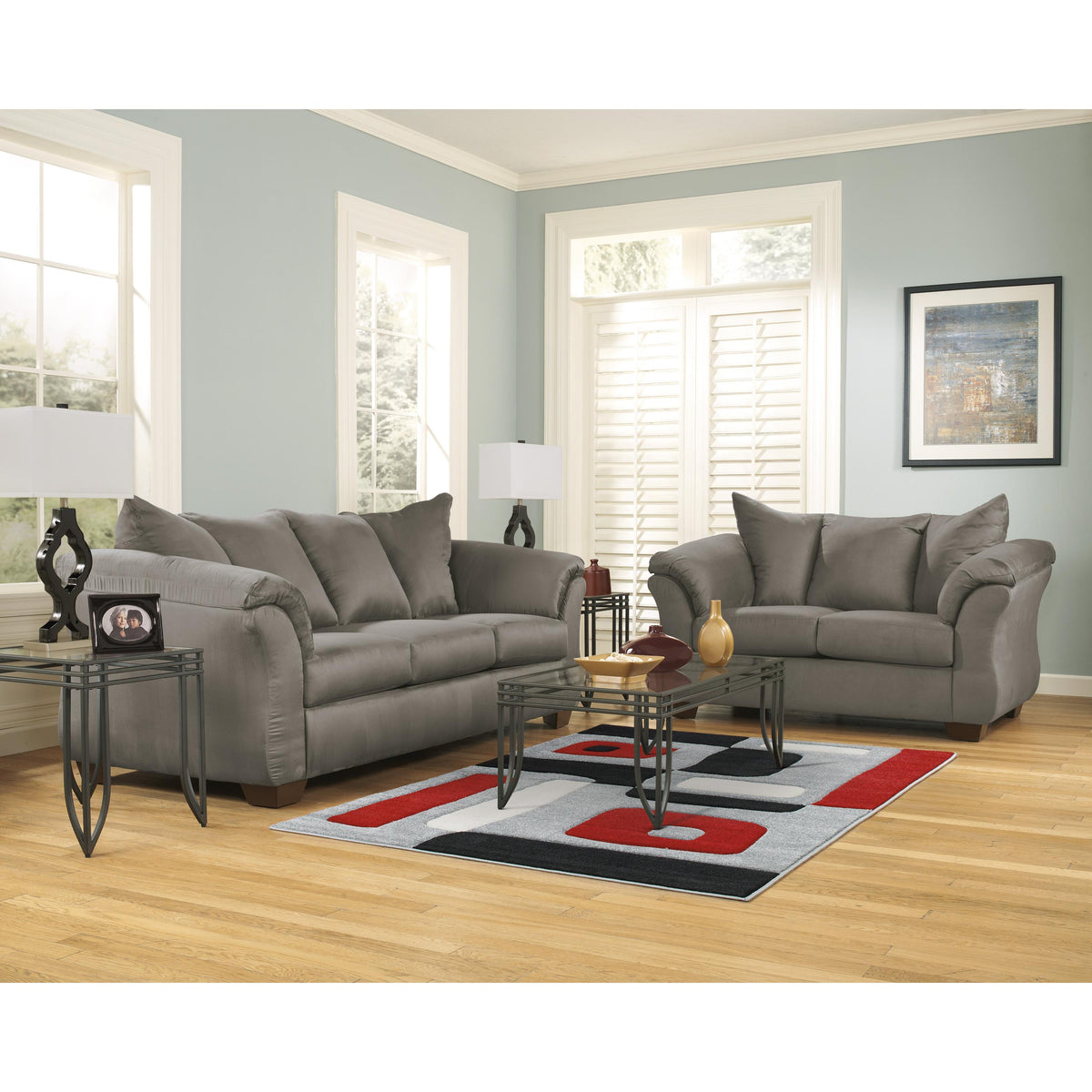  Signature Design by Ashley Darcy Stationary Fabric Sofa 7500538 IMAGE 6