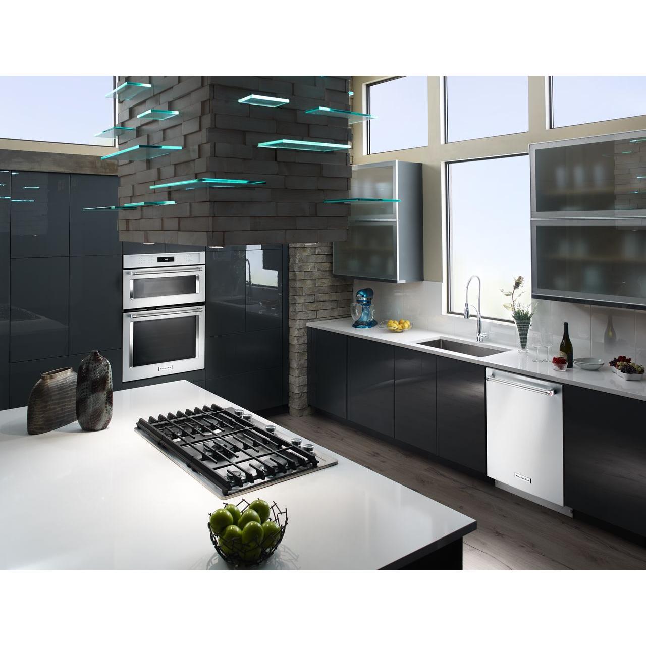  KitchenAid 30-inch Built-in Gas Cooktop with Griddle KCGS950ESS IMAGE 5