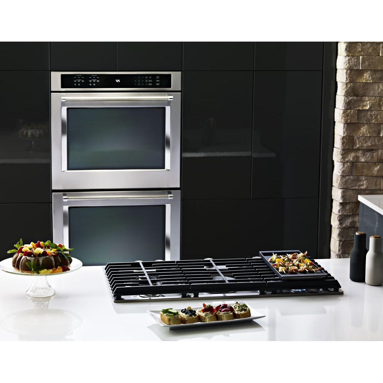  KitchenAid 30-inch Built-In Gas Cooktop with Even-Heat™ Burner KCGS550ESS IMAGE 12