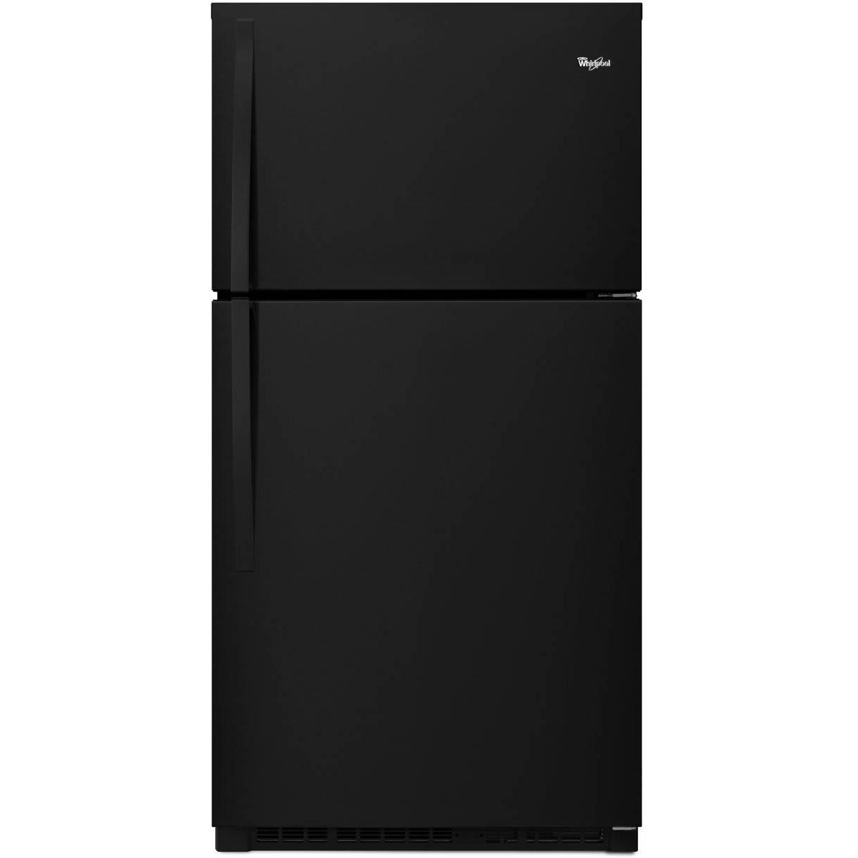  Whirlpool 33-inch, 21.3 cu. ft. Freestanding Top Freezer Refrigerator with Flexi-Slide™ Bin WRT541SZDB IMAGE 1