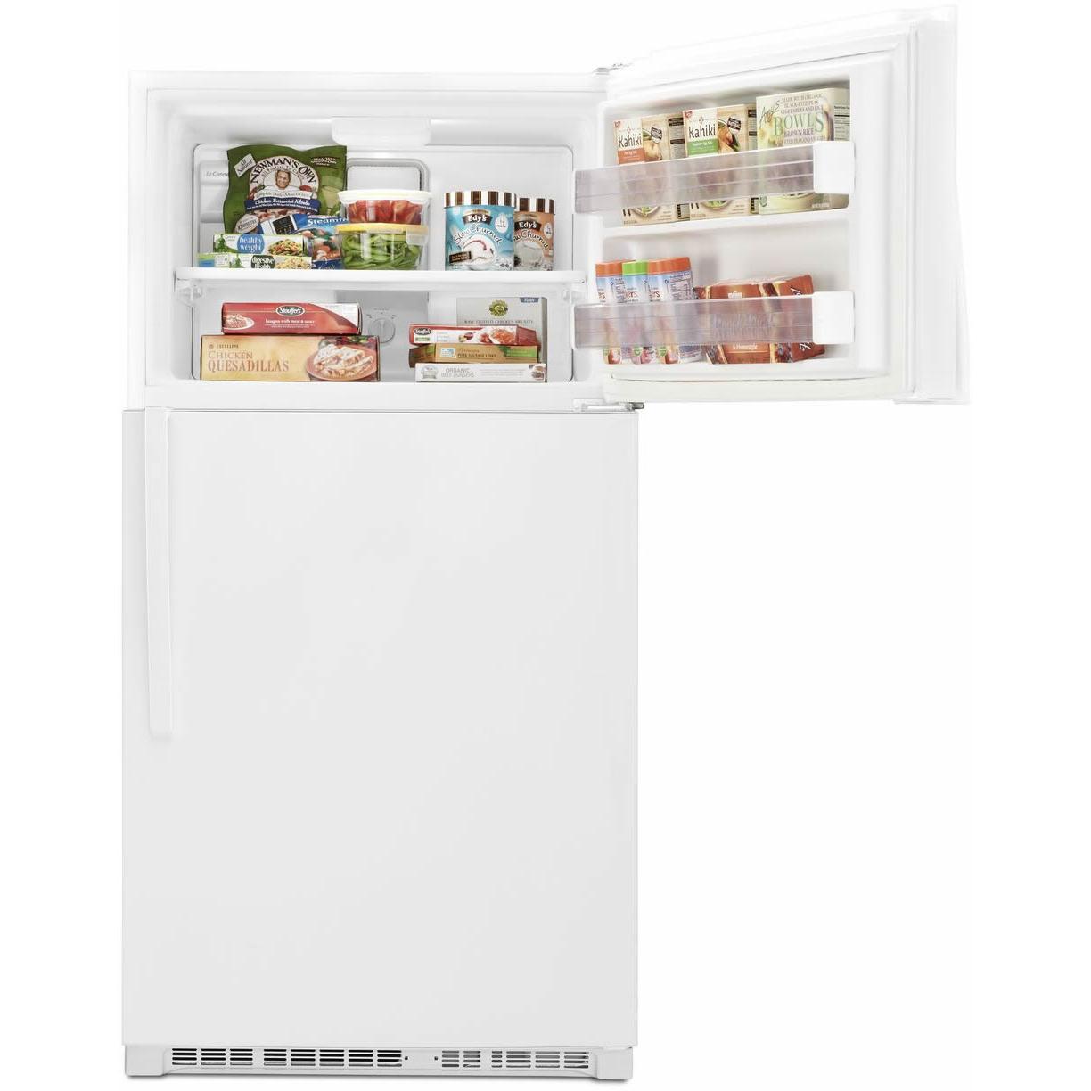  Whirlpool 33-inch, 21.3 cu. ft. Freestanding Top Freezer Refrigerator with Flexi-Slide™ Bin WRT541SZDW IMAGE 6