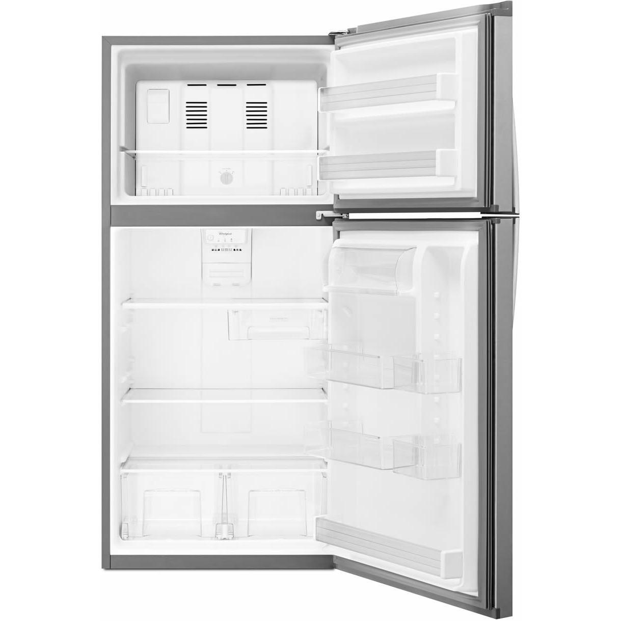  Whirlpool 30-inch, 19.2 cu. ft. Top Freezer Refrigerator WRT549SZDM IMAGE 2