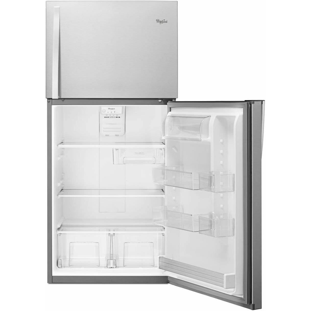  Whirlpool 30-inch, 19.2 cu. ft. Top Freezer Refrigerator WRT549SZDM IMAGE 4