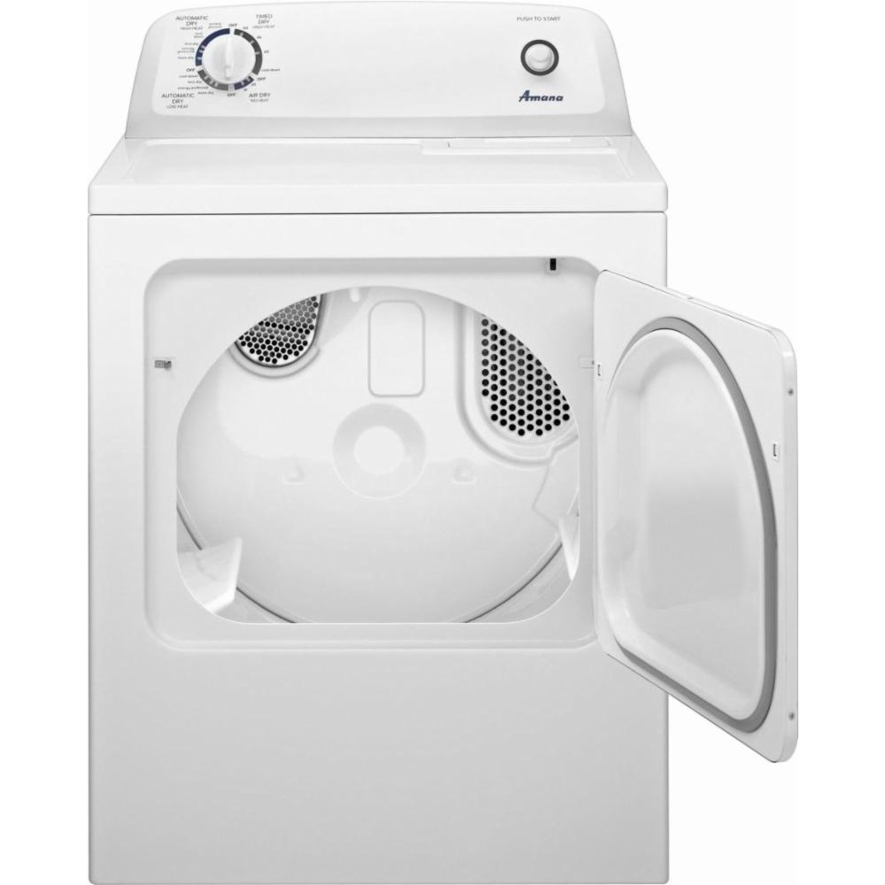  Amana 6.5cu.ft. Electric Dryer YNED4655EW IMAGE 2