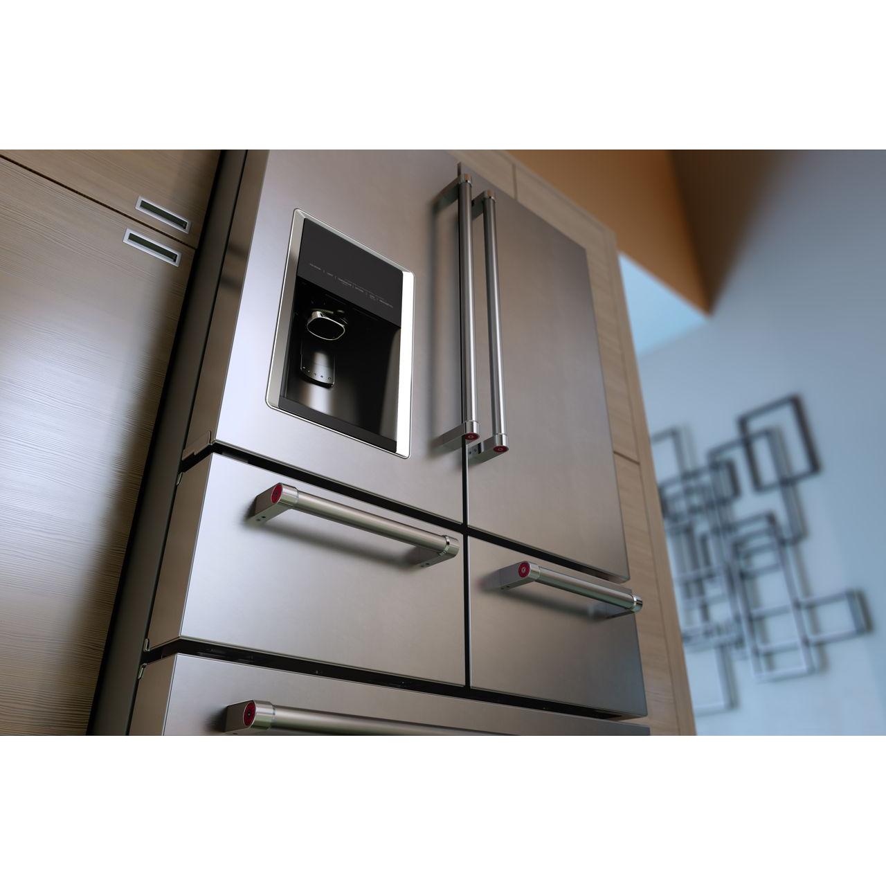  KitchenAid 36-inch, 25.8 cu. ft. French 5-Door Refrigerator with Ice and Water KRMF706ESS IMAGE 14
