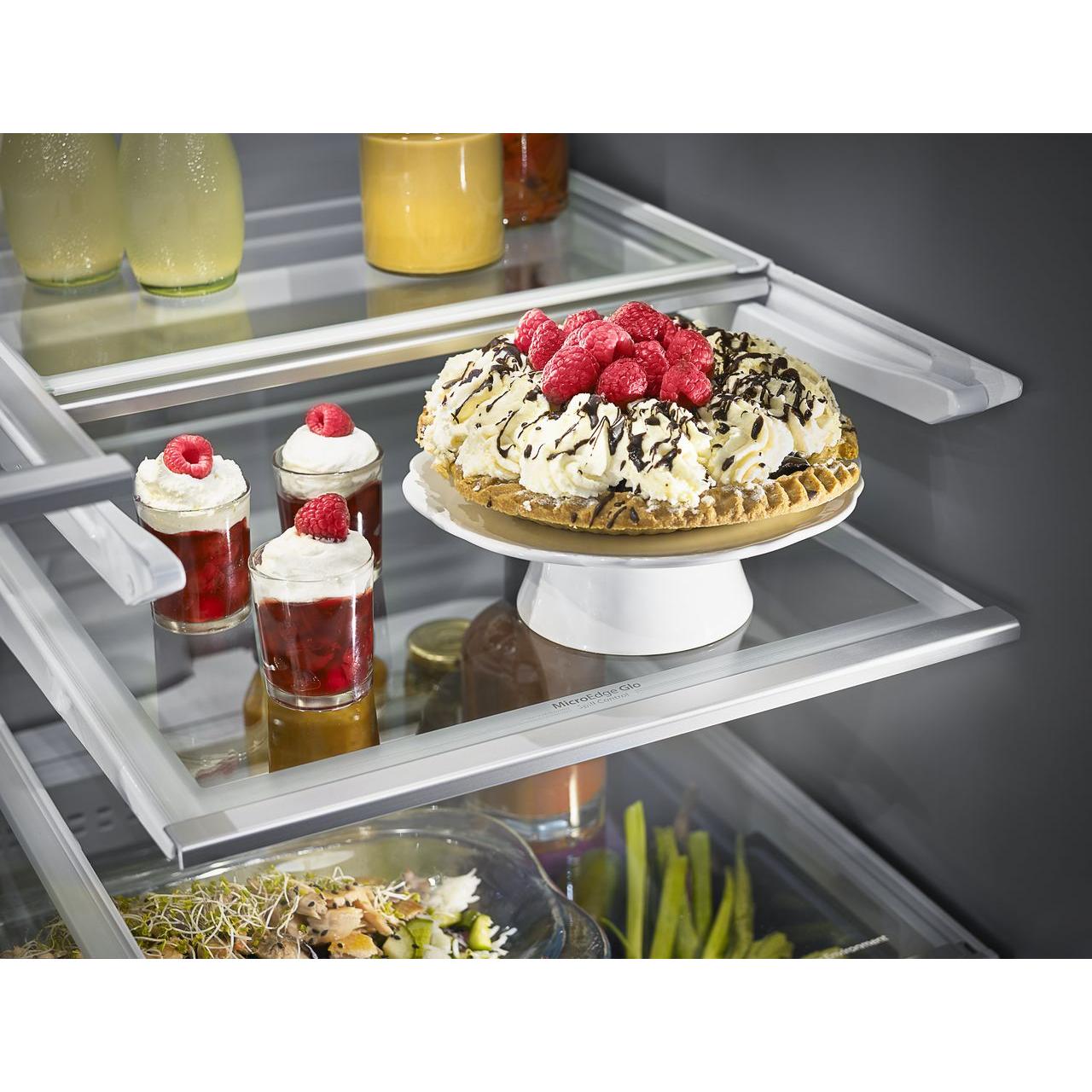  KitchenAid 36-inch, 25.8 cu. ft. French 5-Door Refrigerator with Ice and Water KRMF706EBS IMAGE 7