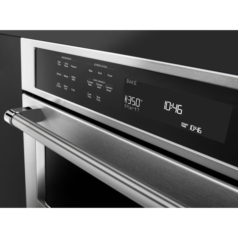 KitchenAid 30-inch, 6.4 cu.ft. Built-in Combination Wall Oven with Convection Technology KOCE500ESS IMAGE 5