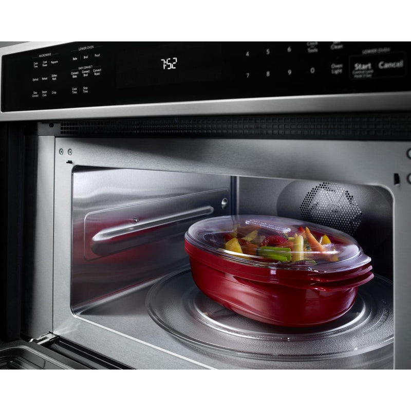 KitchenAid 30-inch, 6.4 cu.ft. Built-in Combination Wall Oven with Convection Technology KOCE500ESS IMAGE 9
